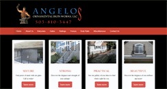 Desktop Screenshot of angelosornamental.com